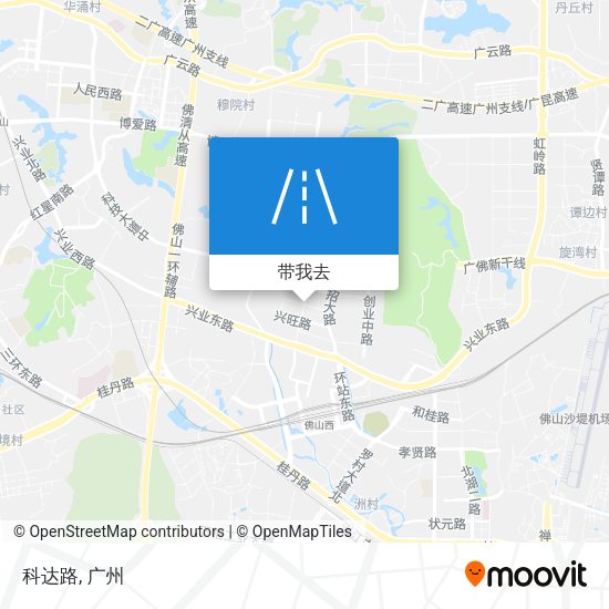 科达路地图