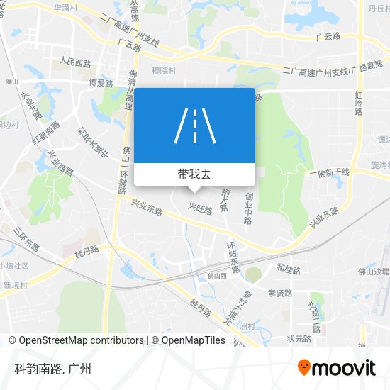 科韵南路地图