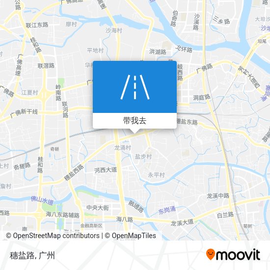 穗盐路地图