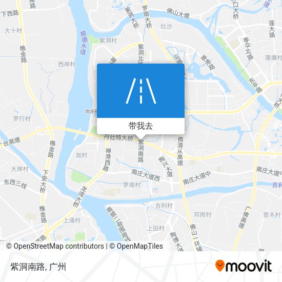 紫洞南路地图