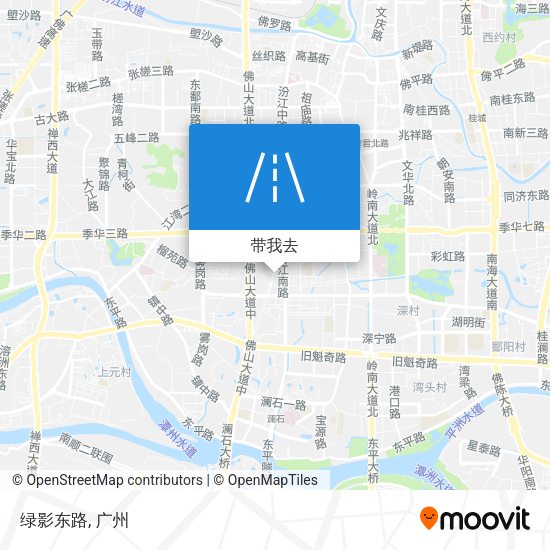 绿影东路地图