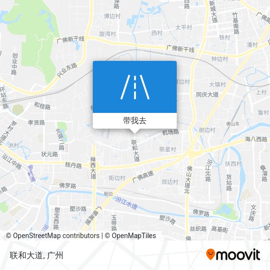 联和大道地图