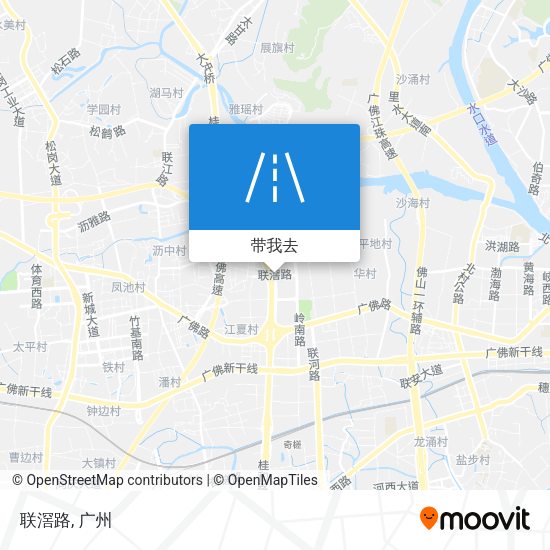 联滘路地图