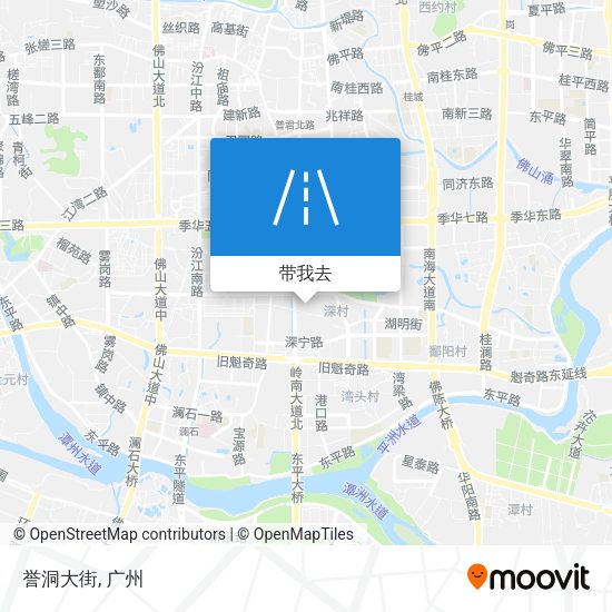 誉洞大街地图
