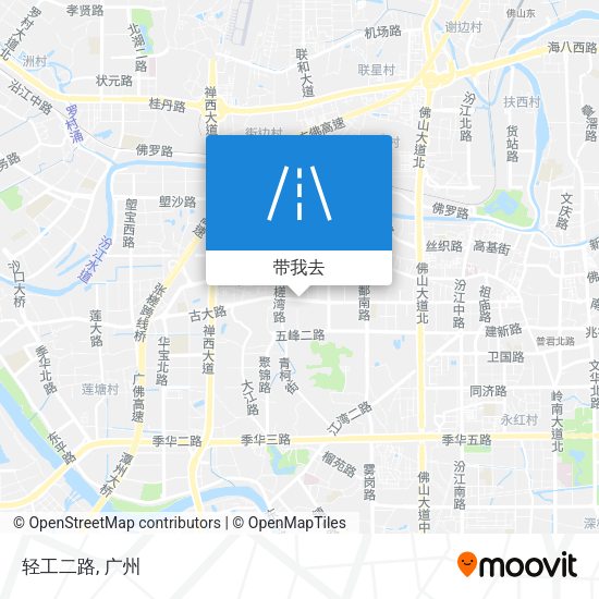 轻工二路地图