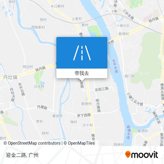 迎金二路地图