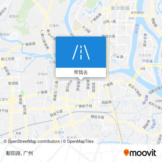 鄱阳路地图