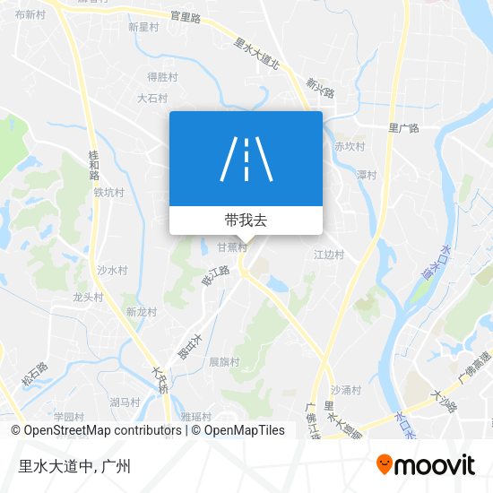 里水大道中地图