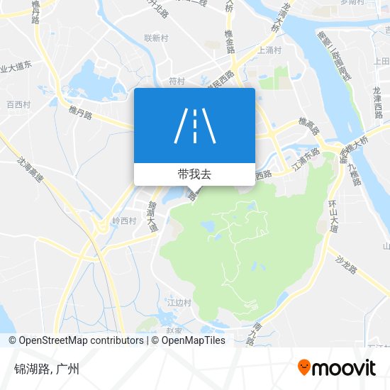 锦湖路地图