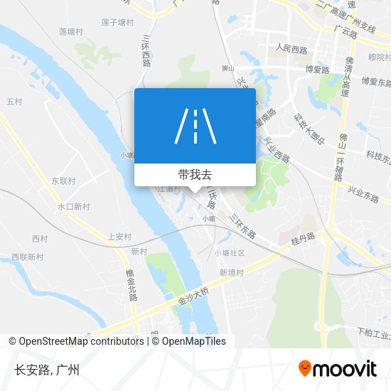 长安路地图