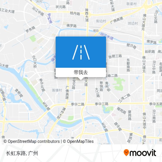 长虹东路地图