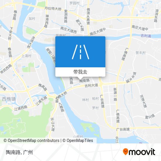 陶南路地图