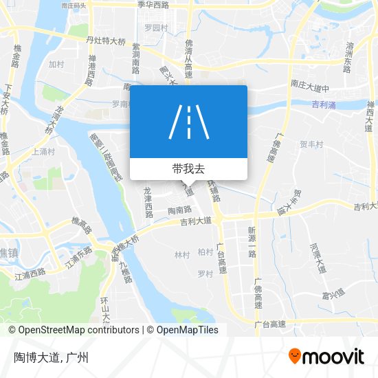 陶博大道地图
