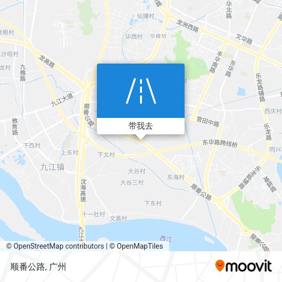 顺番公路地图