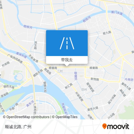 顺诚北路地图