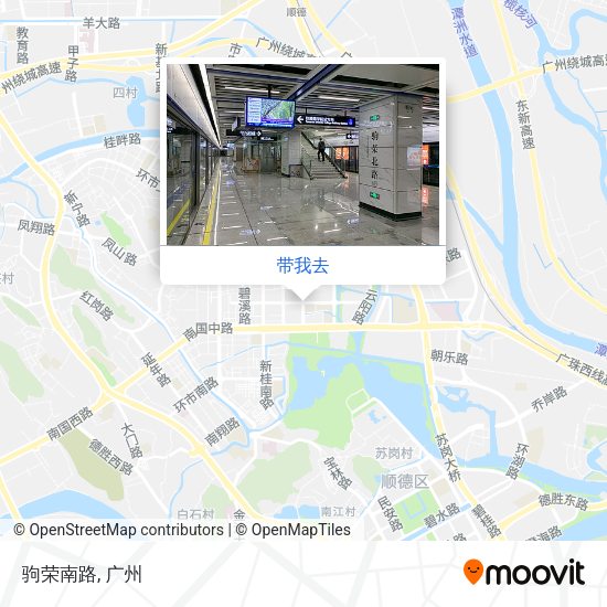 驹荣南路地图