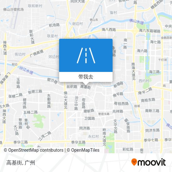 高基街地图