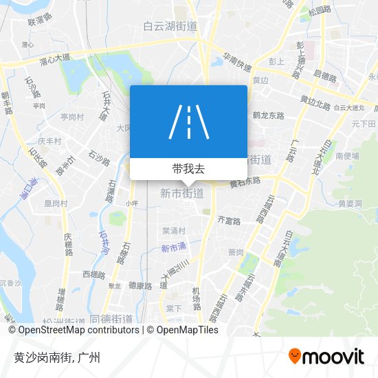 黄沙岗南街地图
