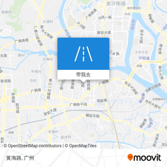黄海路地图