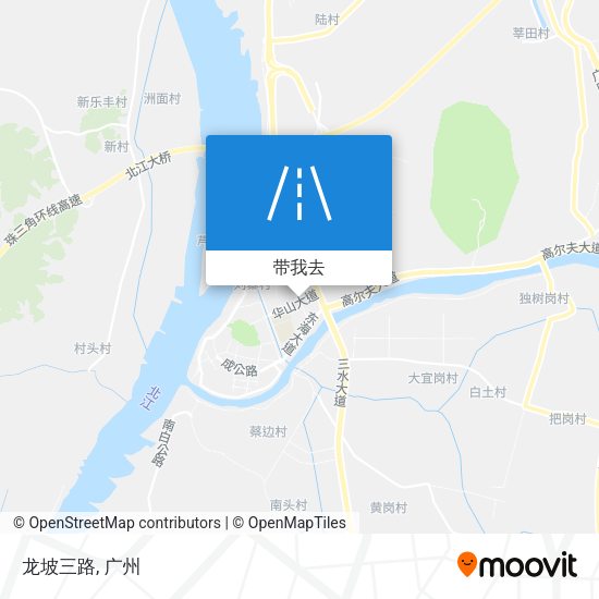 龙坡三路地图
