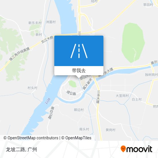 龙坡二路地图