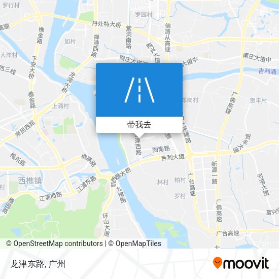龙津东路地图