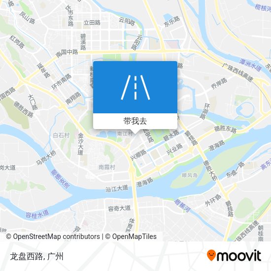 龙盘西路地图