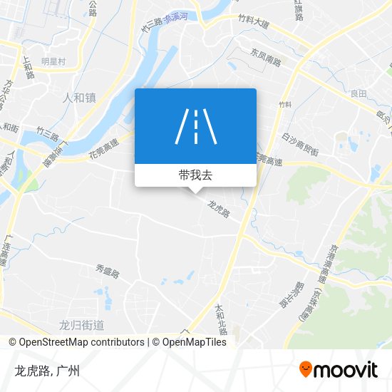 龙虎路地图