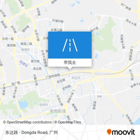 东达路 - Dongda Road地图