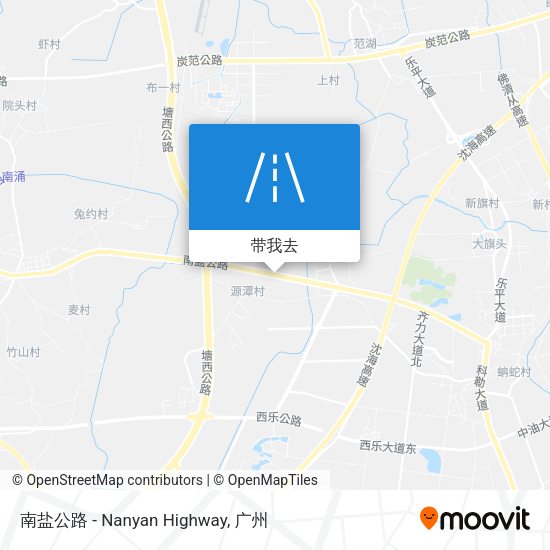 南盐公路 - Nanyan Highway地图