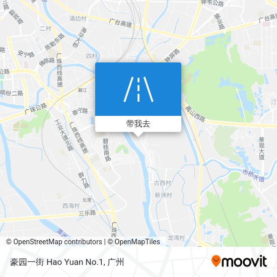豪园一街 Hao Yuan No.1地图
