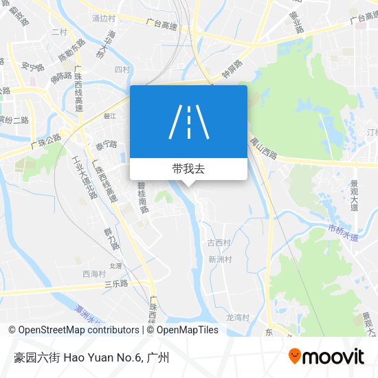 豪园六街 Hao Yuan No.6地图