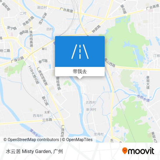 水云居 Misty Garden地图