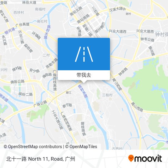 北十一路 North 11, Road地图
