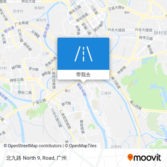 北九路 North 9, Road地图