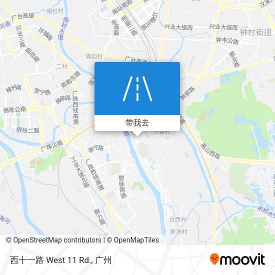 西十一路 West 11 Rd.地图