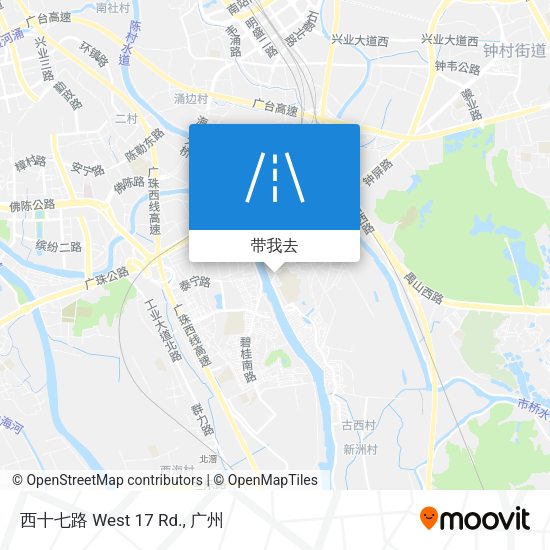 西十七路 West 17 Rd.地图