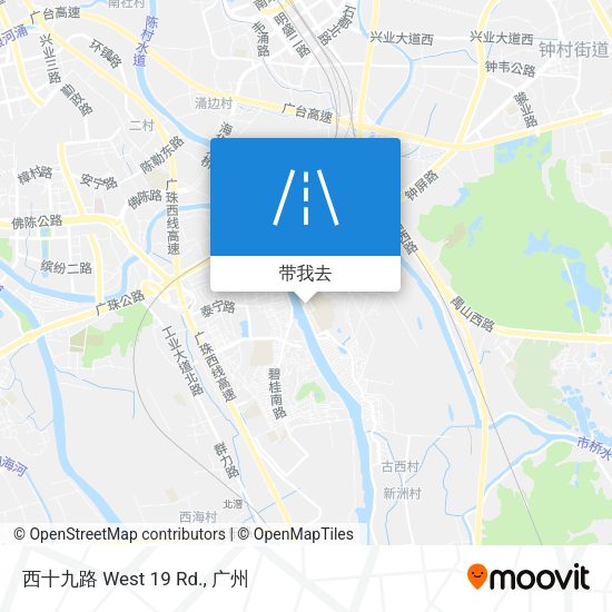 西十九路 West 19 Rd.地图