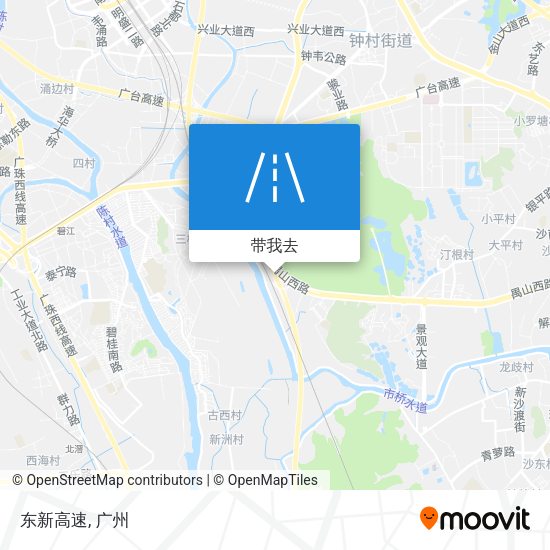 东新高速地图