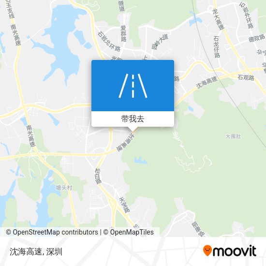 沈海高速地图