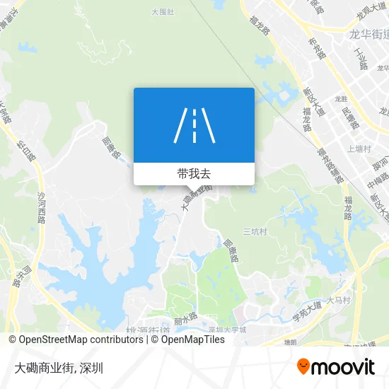 大磡商业街地图
