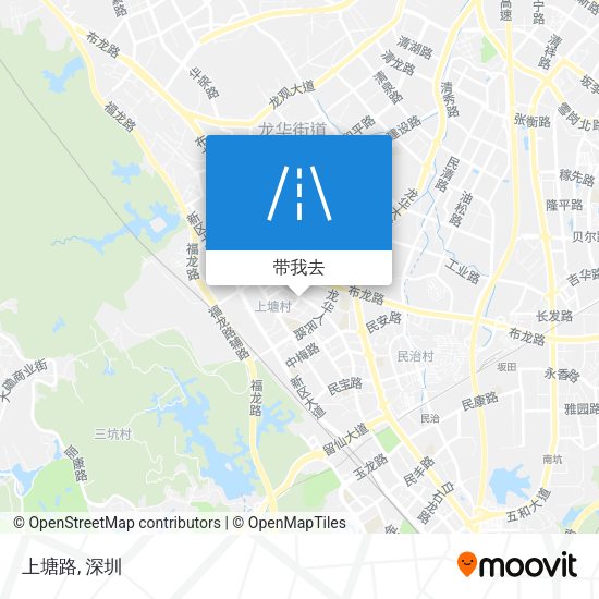 上塘路地图
