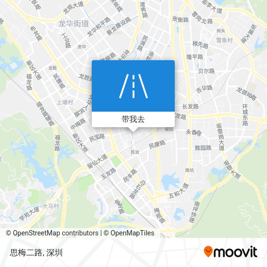 思梅二路地图
