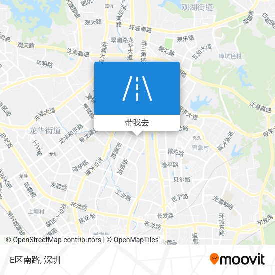 E区南路地图