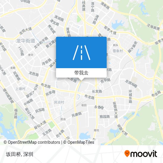 坂田桥地图