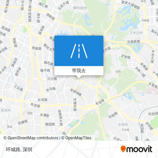 环城路地图
