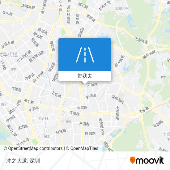 冲之大道地图