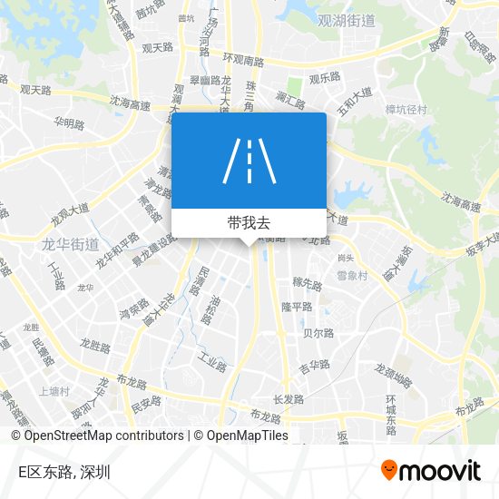 E区东路地图