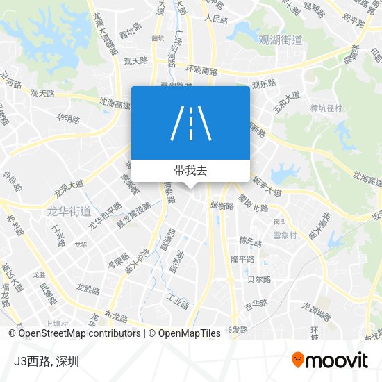 J3西路地图