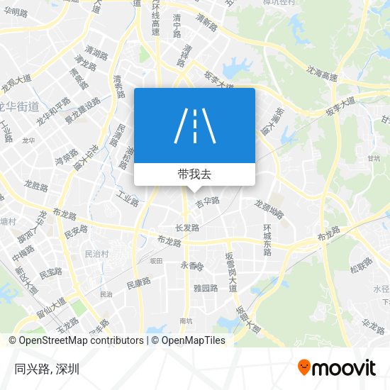 同兴路地图